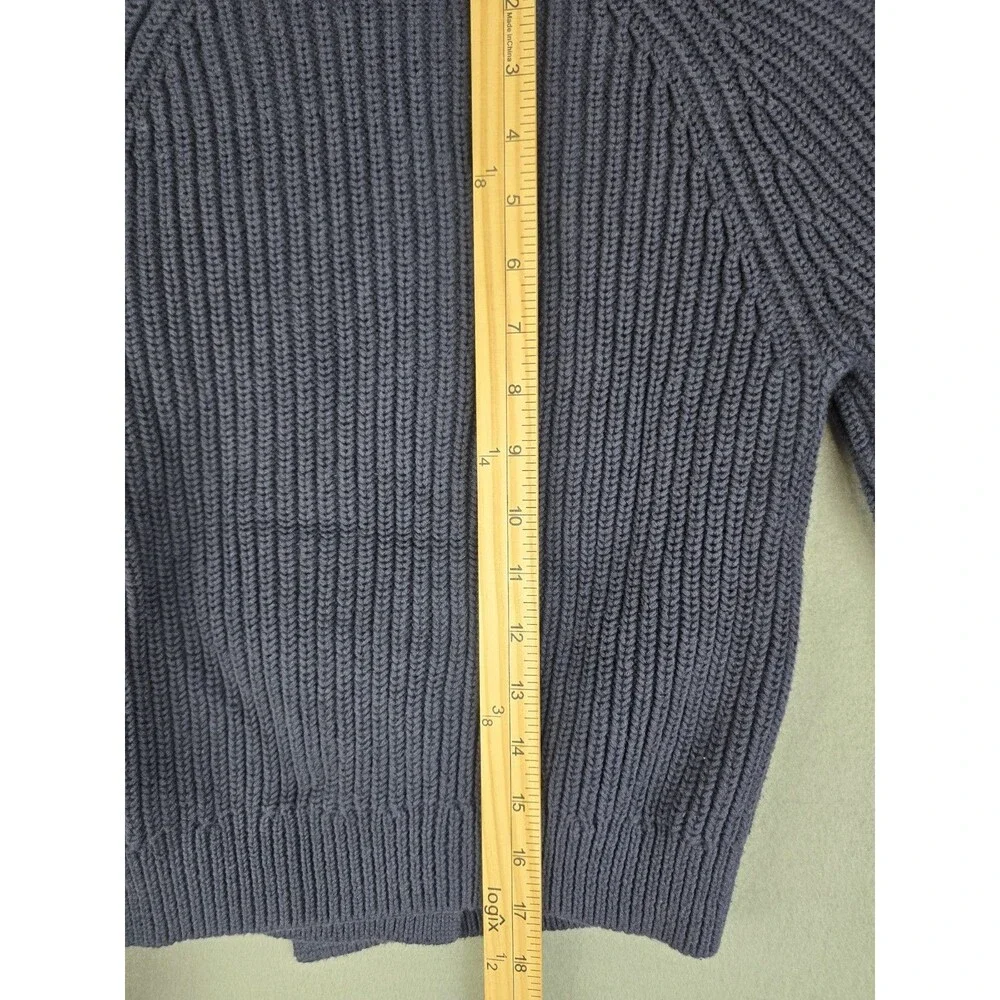 GAP Kids Double Breasted Sweater Jacket XL 12 Anchor Brass Buttons Preppy Navy